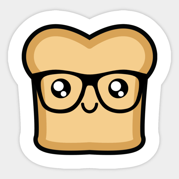 Toasty: Nerd Style Sticker by paastreaming